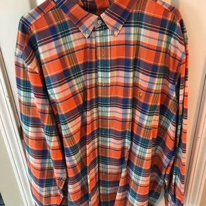 Multicolor Plaid Ralph Lauren Button Up Shirt